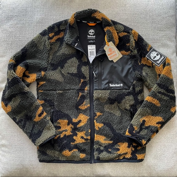 Timberland Camo Recycled Fleece Jacket 